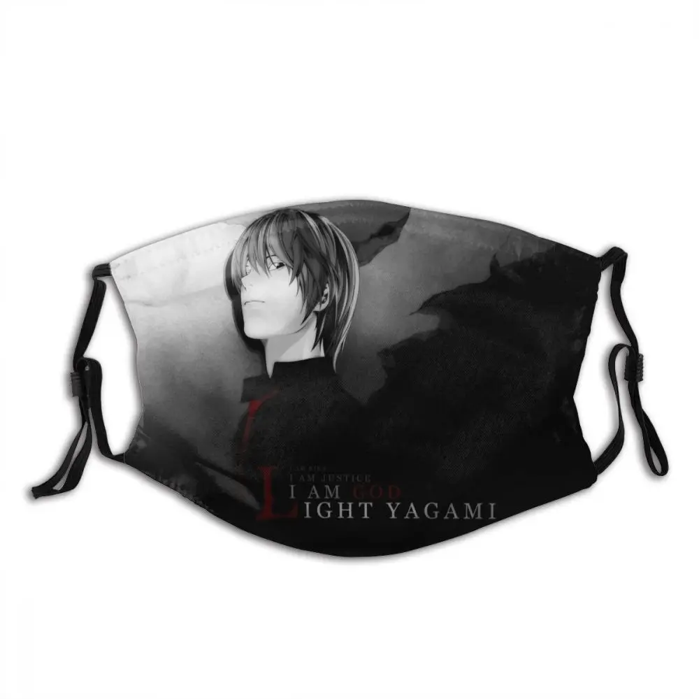 Одноразовая маска для лица Death Note цельная Пылезащитная против смога с фильтрами