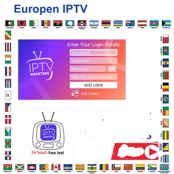 

World IPTV Europe 7500 Global IPTV M3u Subscription Iptv UK Italy Spain Germany Portugal Voor Android Box Enigma2 m3u Smart T