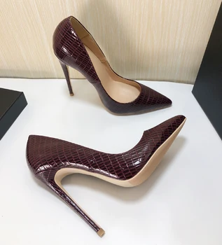 

Women high heels high quality sexy 10cm 12cm thin heel pumps point toe us8 yellow party wedding women pumps shoes