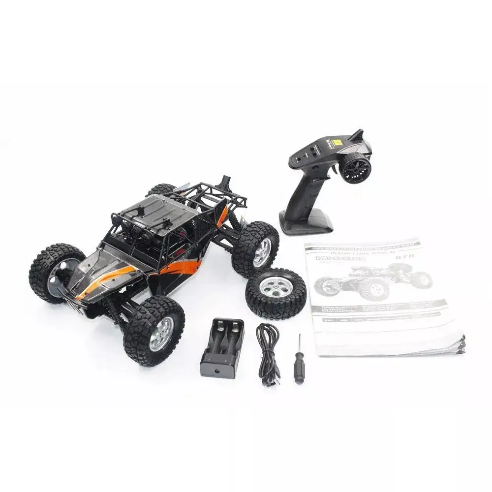 HBX 12815 1/12 2,4G 4WD 30 км/ч гоночная, матовая RC автомобиль внедорожник пустыня грузовик с светодиодный светильник игрушки