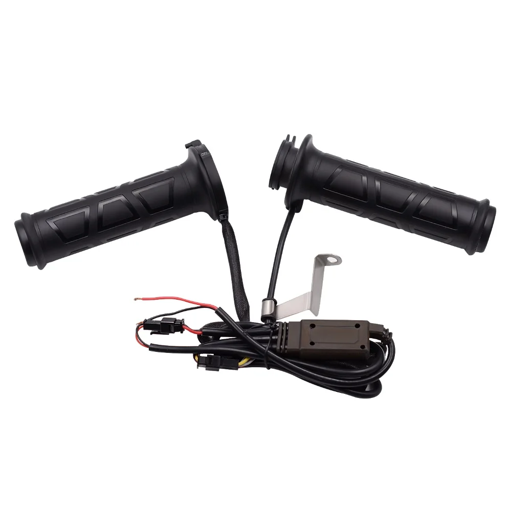 DC 12V 22 мм мотоцикл электрический руль с подогревом зима теплый нагрев ручные ручки