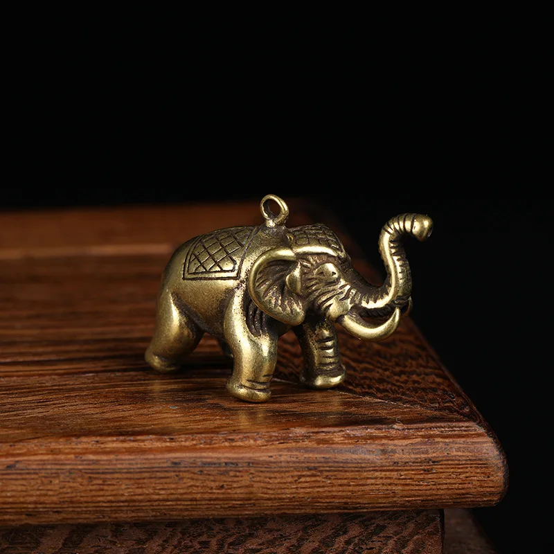 elephant key pendant brass (5)