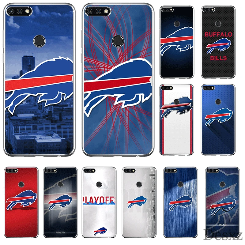 

Mobile Phone Case For Huawei Honor 7A 7C 7X 6A 8 8X 8C 9 9X View 20 Note 10 Lite Cover Buffalo Bills Protection