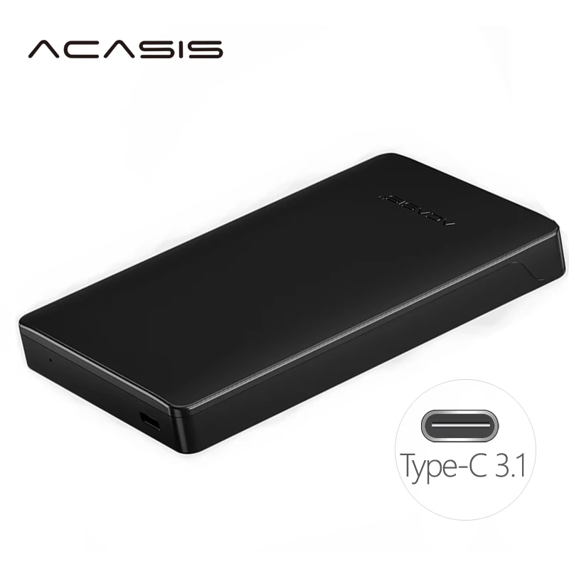 Внешний жесткий диск ACASIS 1 ТБ Type C 3 750 Гб 500 320 ГБ 250 160 120 внешний для ПК/Mac|Внешние