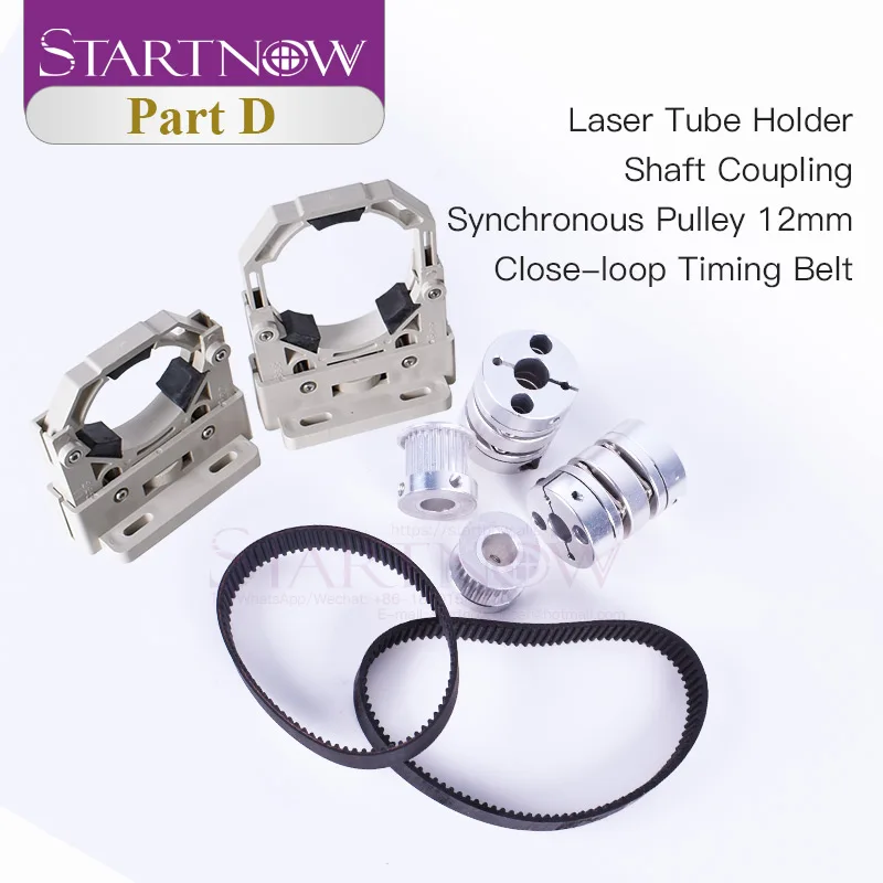 Startnow kit mecânico laser co2 máquina de corte componentes metal peças cabeça do laser conjunto para montagem de ferragem transmissão diy