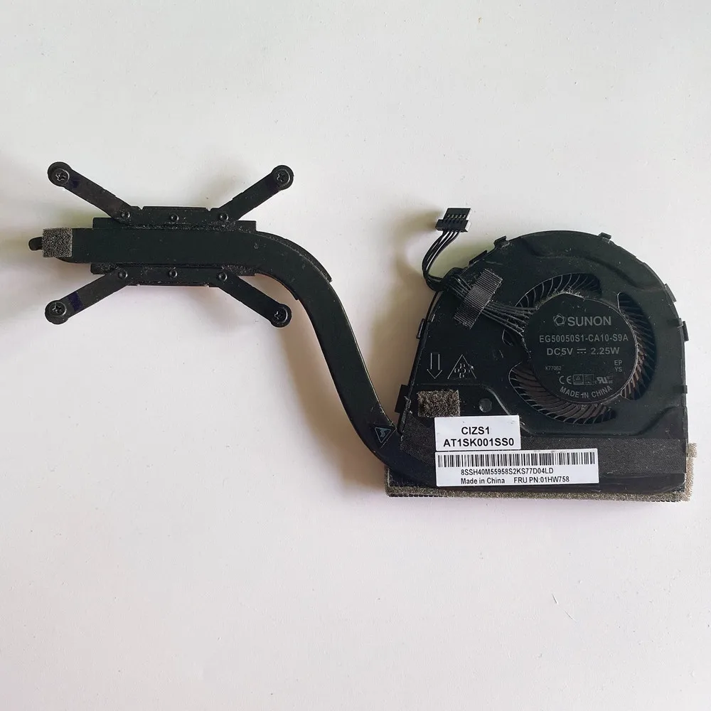 

New/Orig For Lenovo ThinkPad Yoga 260 Yoga 370 X380 Yoga laptop CPU cooling Heatsink&Fan FRU 01HW758 01HW757
