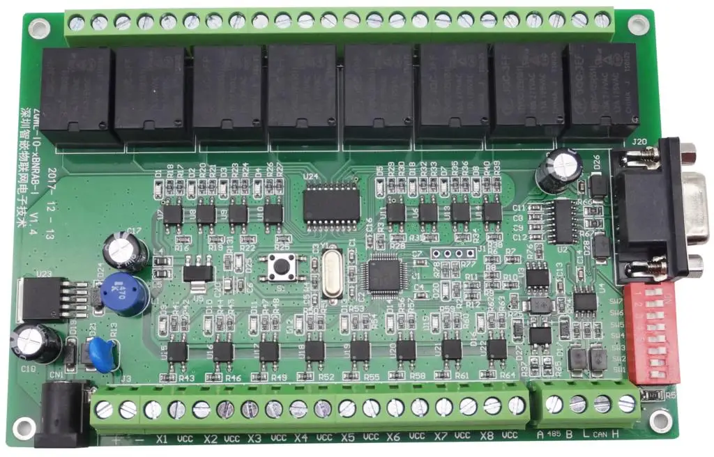 Индивидуальные 8 канальный сетевой релейный модуль контроллера Ethernet RS232 RS485 Modbus TCP