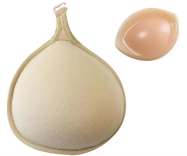 Triangle Silicone Breast Forms Fake Boobs Chest Enhance Threaded Style Fake  Breasts Transgender Cosplay Concave Bra Pads - Breast Protheses - AliExpress