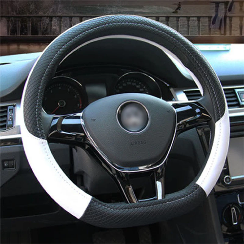 Car D Shape Steering Wheel Cover Universal Volant Braid On The Steering