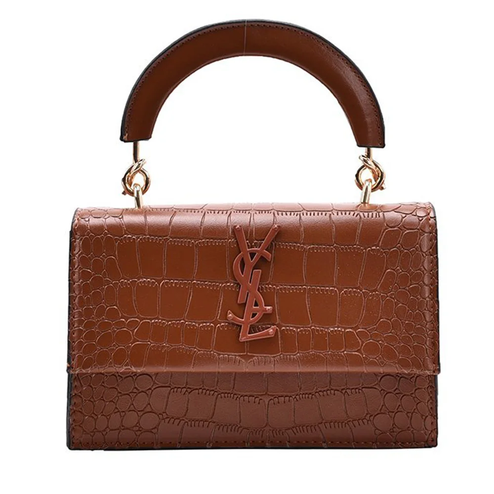 Crossbody Easy Matching Alligator Pattern Embossing Solid Handbag Fashion Exquisite Flap Bag Female Shoulder Bags for Women 2020 |