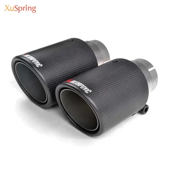 

for Mazda 6 Atenza CX-5 KE KF 2013-2020 Car Carbon Fiber Tail Pipes Muffler Exhaust Tip Headers Tail Throat Car-styling Refit