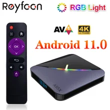 

A95X F3 Air II RGB Android 11 TV Box Amlogic S905W2 4GB 64GB Support Dual Wifi 4K 60fps VP9 BT 5.0 Youtube Media Player 2GB 16GB