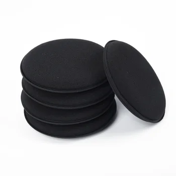 

Set Wax Sponge Delicate Black Microfiber Wear resistant Auto Washing Car