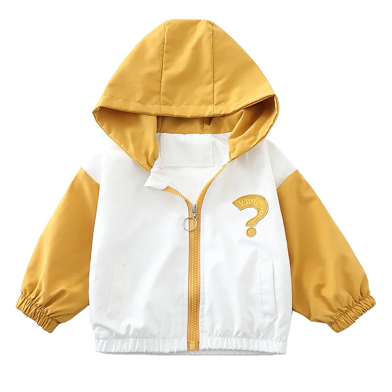 

New Fashion Spring Autumn Baby Boys Girls Clothes Children Cotton Hooded Jacket Toddler Casual Costume Infant Kids Sportswear