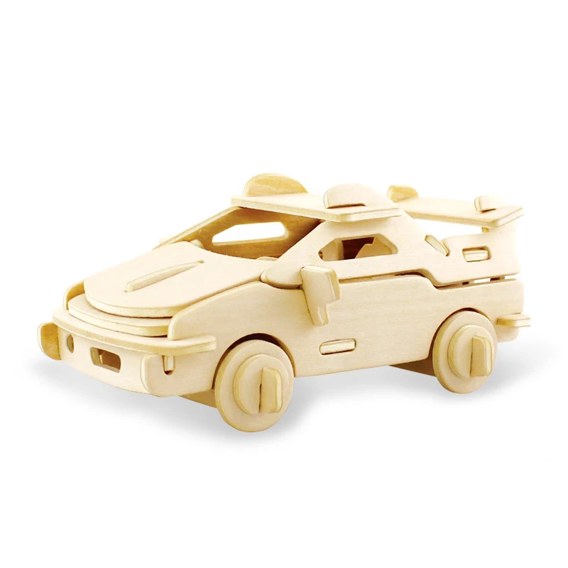 1 шт. 3D Детские пазлы-головоломки военная серия Танк модель автомобиля набор творческие собранные Обучающие подарки для детей деревянные детские игрушки головоломка игрушка