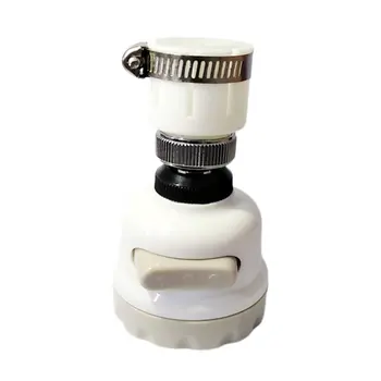 

3 Modes Aerator Flexible Water Saving High Pressure Filter Sprayer Nozzle 360 degree Rotate Diffuser Faucet extender