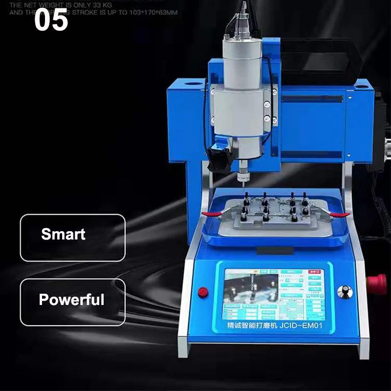  JC EM01 Intelligent BGA Chip Grinding Machine CPU NAND Flash IC Chips Grinding Remove Tool for Phon