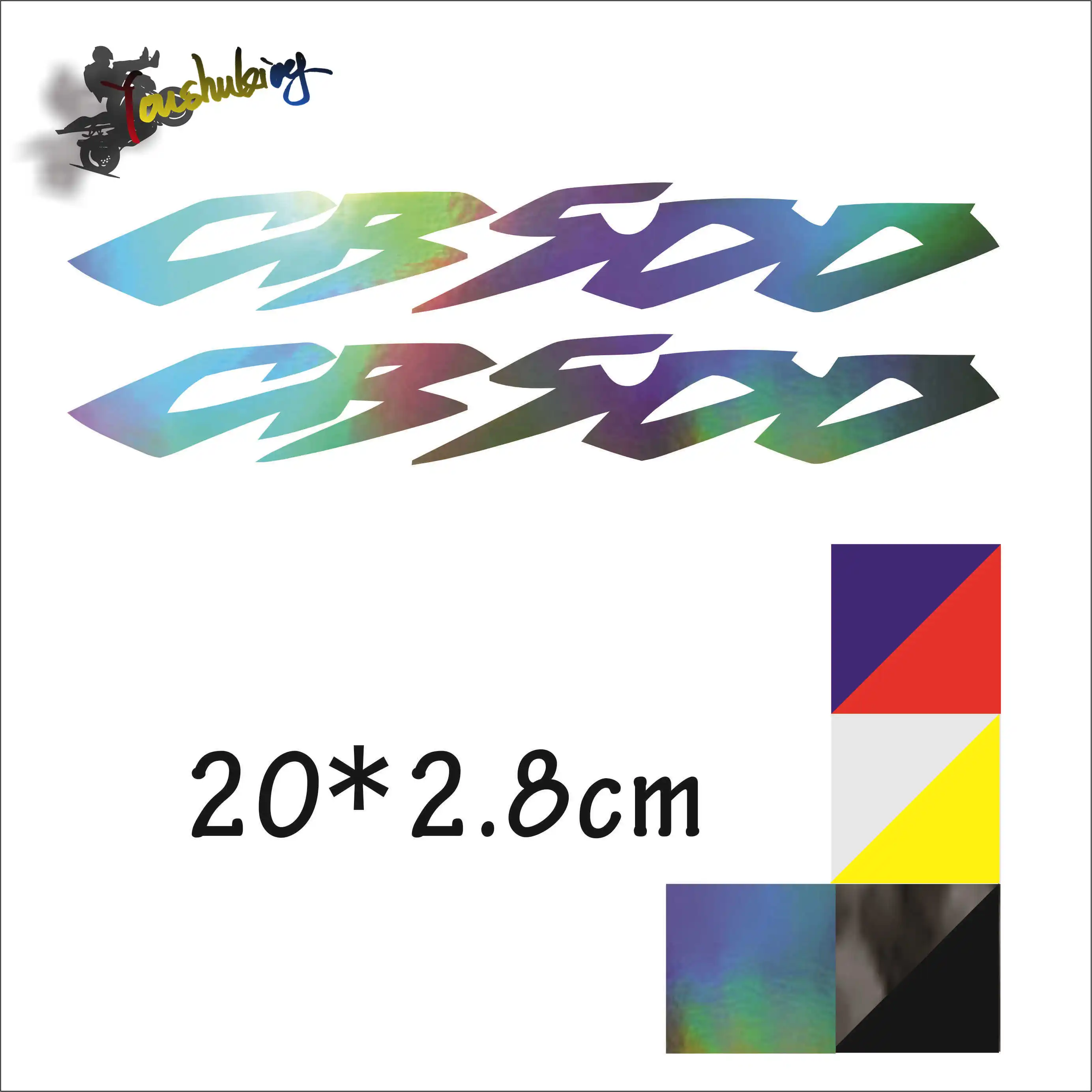 

Motorcycle Carbon black laser color reflective helmet sticker fit for Moto GP Rossi fit for HONDA CB500F cb500