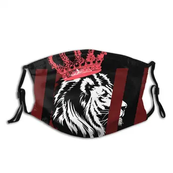 

protective mask with filter Royalty Crown Lion The King Of Forest anti dust PM2.5 reuse adult teen child girl