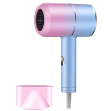 

Mini Hair Dryer Anion Anti-static Blow Dryer Blue Light Household Heating and Cooling Air Hairdryer Constant Temperature Ion