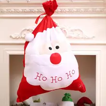 Стиль рождественские золотые бархатные Вышитые подарочные сумки большие рождественские подарочные сумки для пожилых людей рождественские держатели для подарков Сумки для конфет