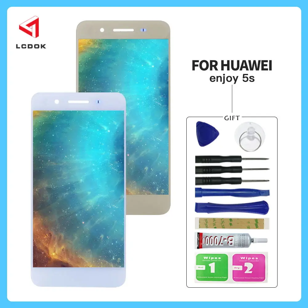 100% тестирование ЖК-дисплей для huawei наслаждаться 5S GR3 TAG-L21 TAG-L22 TAG-L03 TAG-L01 Дисплей