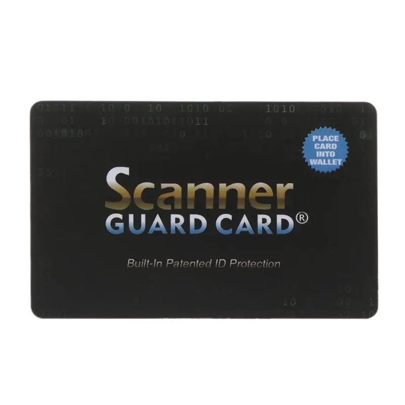 Портативный с протекторами для банковских карт RFID Блокировка сигналов NFC защита для паспорта Чехол кошелек