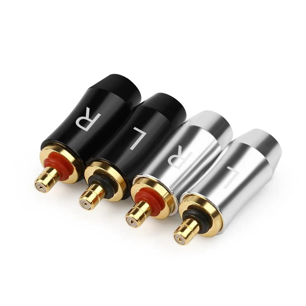5pair Earphone Jack For UE UE6 Pro Lighting IPX Hifi Headphone Plug Beryllium Copper Gold Plated Audio Connector Adapter DIY