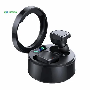 

Mini Wireless Bluetooth Earphone in ear Sports Headset Earphones Earpiece with Mic LED Power Display for All smartphones