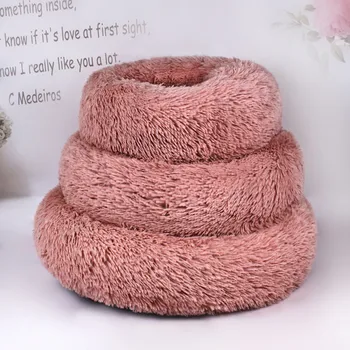 

New Fashion Warm Round Dog Bed Comfortable Ultra Soft Orthopedic Dog Bed Washable Cushion Dog and Cat Bed Dog Bed