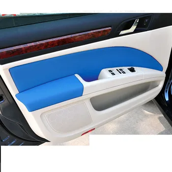 

Microfibre Leather Doors Panel Center Armrest Protective Cover For Skoda Superb CAB152