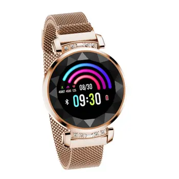 

Heart Rate/ Blood Pressure Monitoring IP68 Waterproof Watch Lady Smartwatch Sport Bracelet