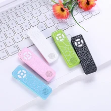 USB 2,0 модный ледяной трещины оболочка Высокая точность стерео звук музыкальный динамик TF карта
