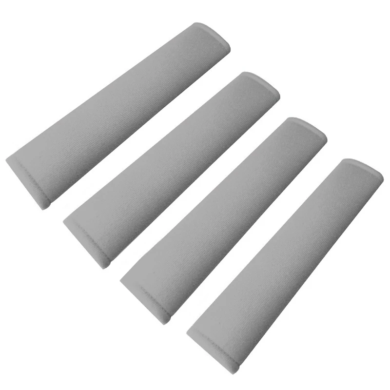 Car Seat Belt Cushion Cover Kit, 4 Pieces for Adults and Children with