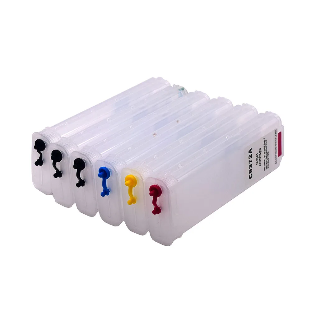 Cartucho de Tinta Recarregável para hp Impressora com Chip Arc Hp72 T610 T620 T770 T790 T1100 T1120 T1200 T1300 T2300 - Imagem 4