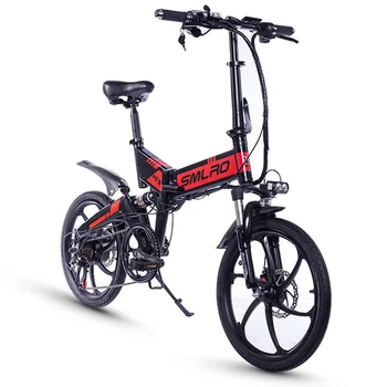 

20 Inch Electric Bicycle 350W Foldable Ebike Safe Adjustable Portable folding Cycling High Efficiency Lithium Battery Men New