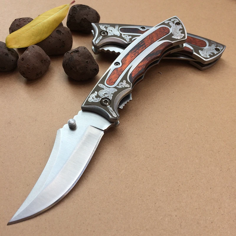 8 &quotскладные ножи охотничий персональный Открытый нож портативный из пористого