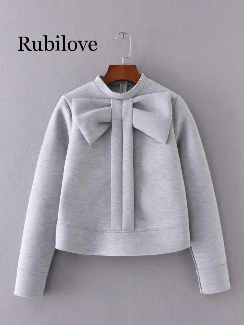 Rubilove/Модная Новинка; Повседневная хлопковая одежда с бантом, воротником и рукавами