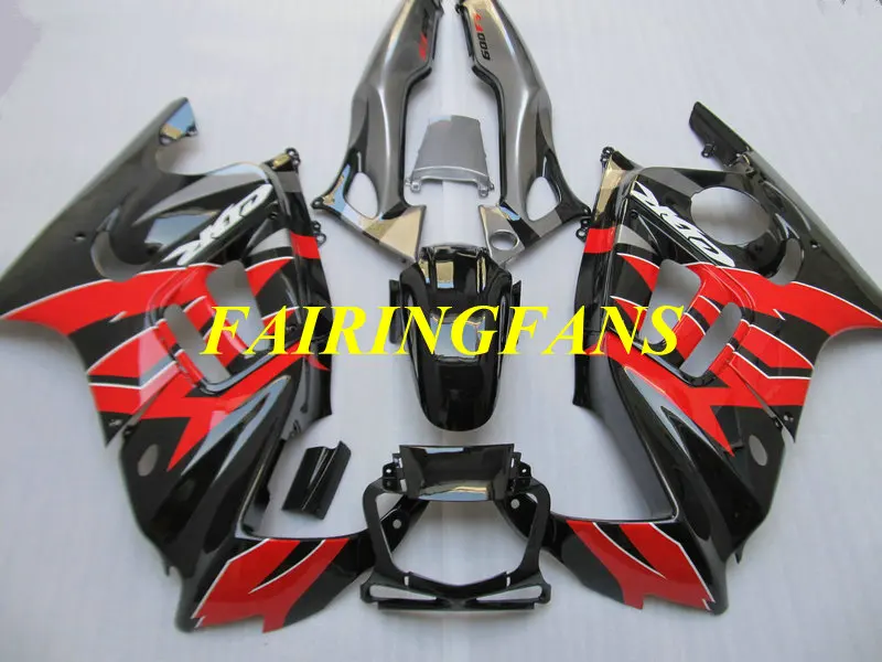 Набор обтекателей для мотоциклов HONDA CBR600F3 97 98 CBR 600 F3 600F3 CBR600 1998 красные черные
