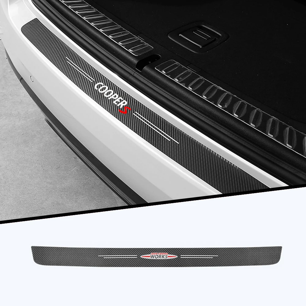 Car Trunk Cloth Fiber Protect Car Sticker For Mini Coopers Accessories