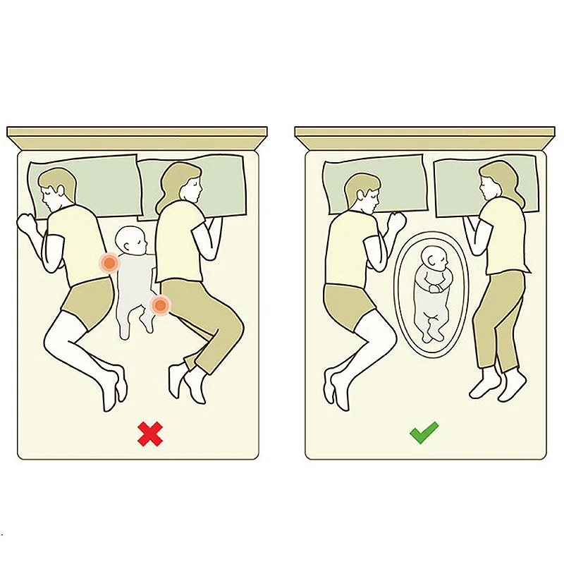 Foldable Baby Bed Lit Bebe Breathable Lounger Sleeping Bed Cotton Portable Crib Portable Travel Crib For Bedroom Bionic Kid Nest