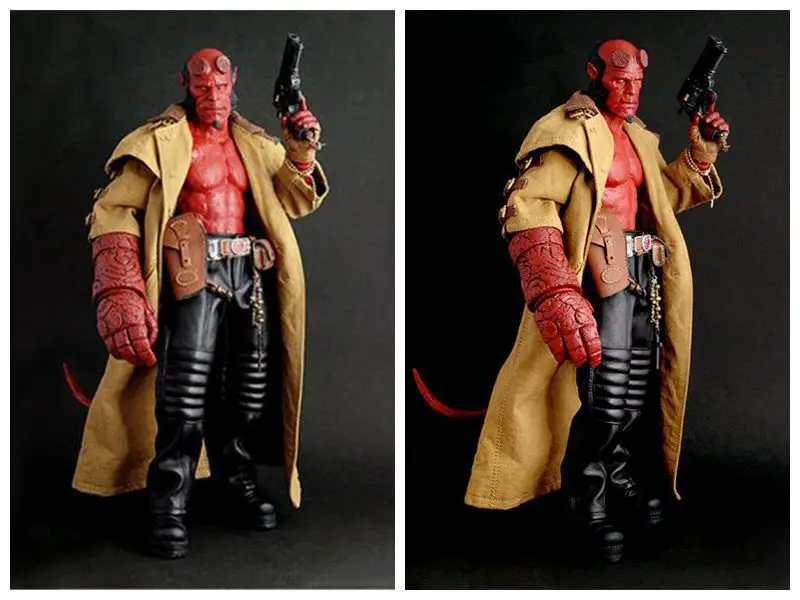 Hellboy дьявол HT 1/12 Масштаб ПВХ фигурка модель игрушки