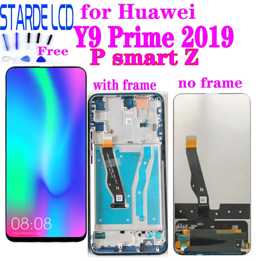 ЖК дисплей Original6.59 ''для Huawei Y9 Prime 2019 сенсорный экран с дигитайзером в сборе
