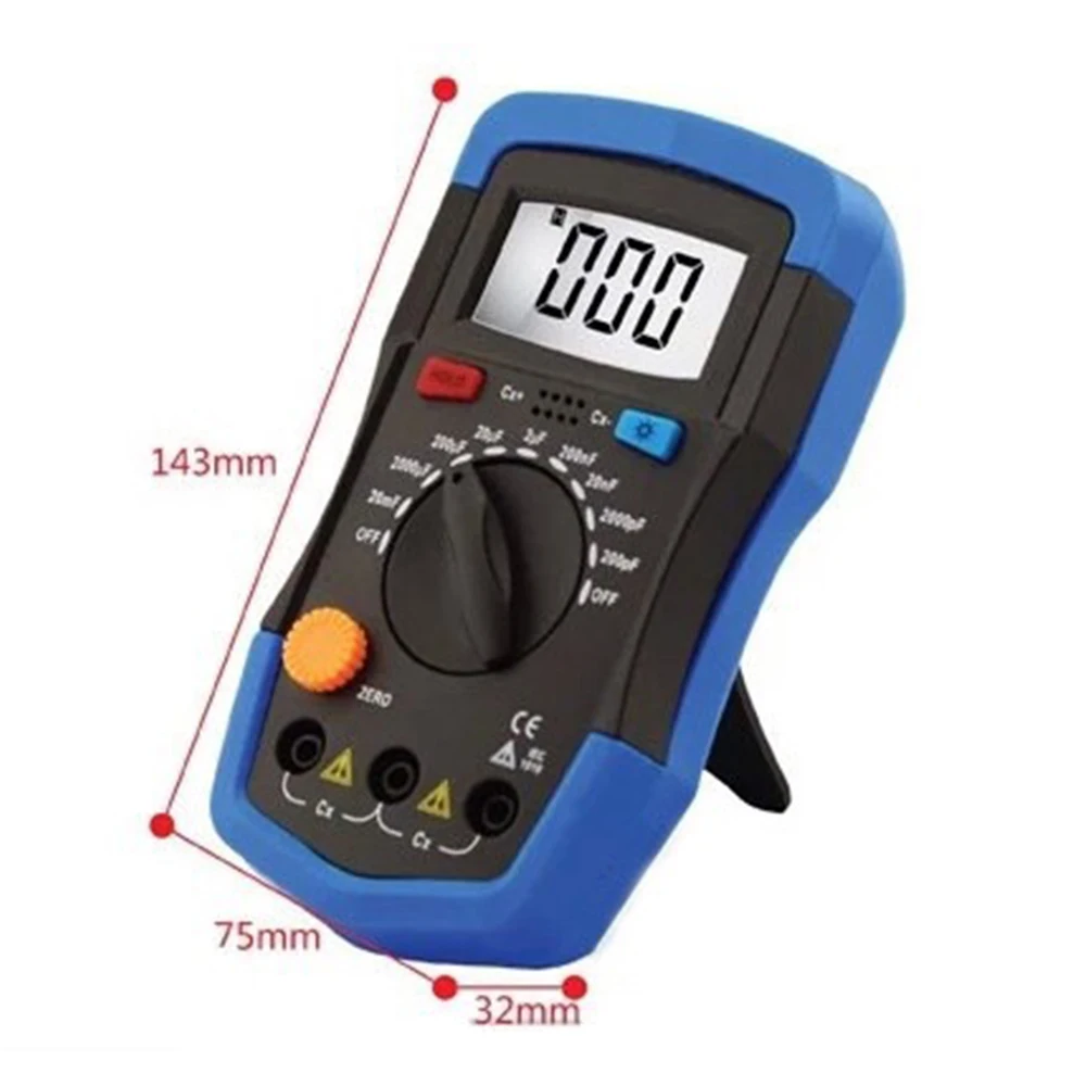 Handheld Digital capacimetro Electronics Capacitance Meter Electronic  Electronica Capacitor Tester Capacimetro Digital Meter