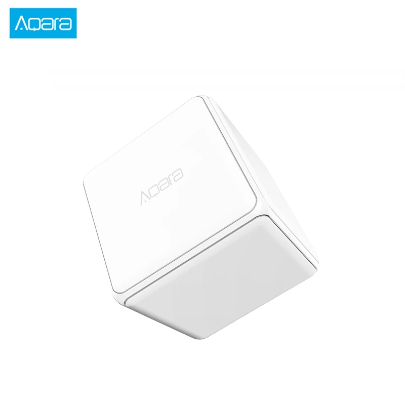 Контроллер Aqara Magic Cube Zigbee устройство для умного дома работает с приложением MI Home