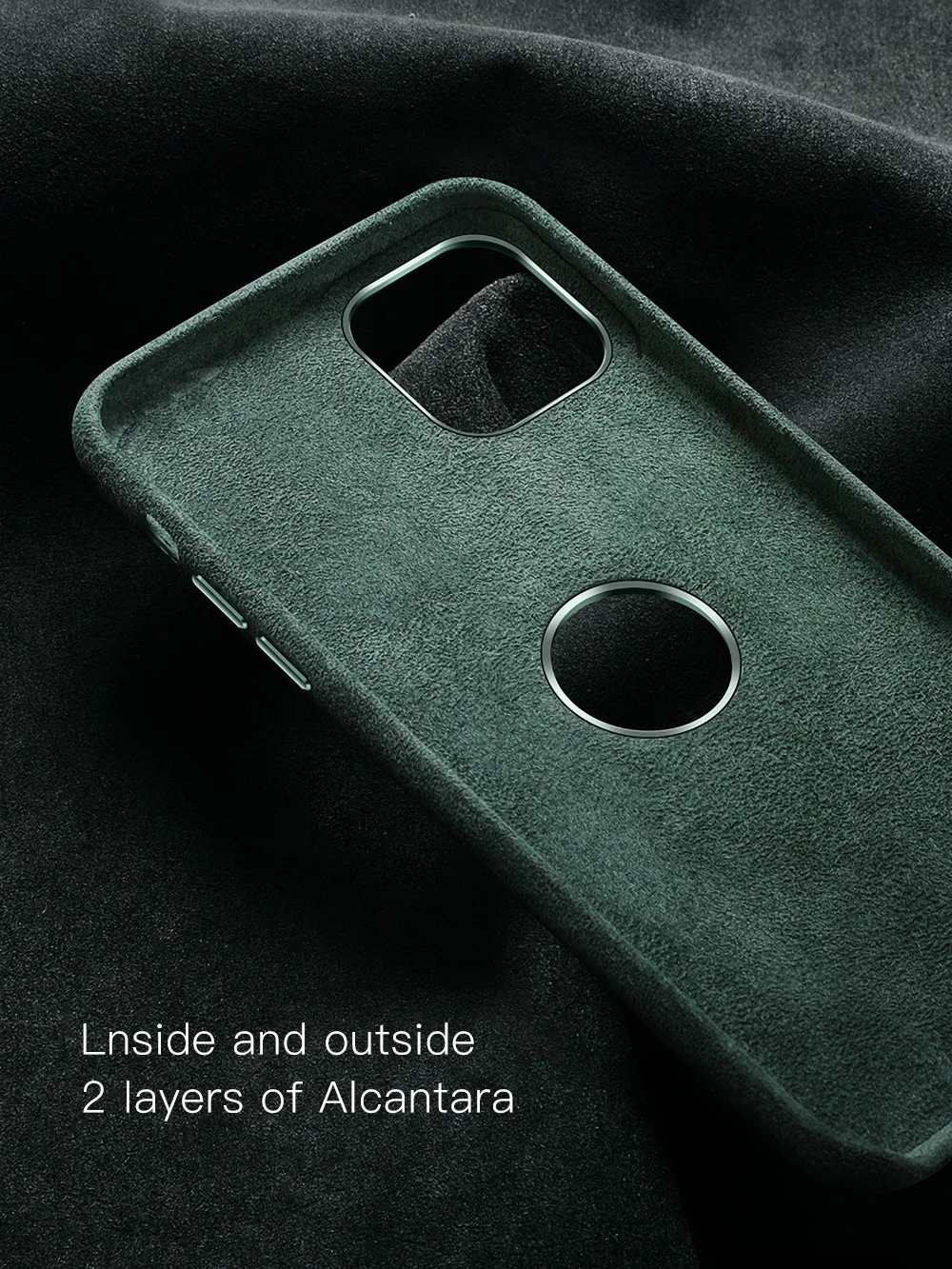 YMW итальянский чехол Alcantara для iPhone 11 Pro Max модные роскошные чехлы из искусственной