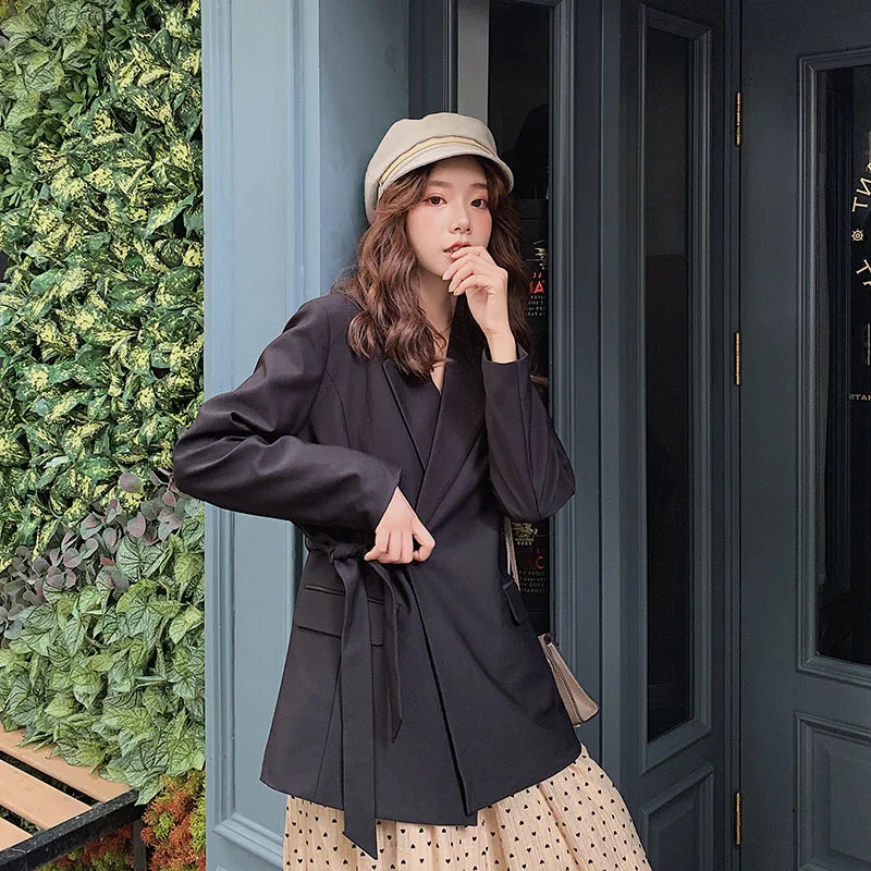 

Photo Shoot Suit 2019 Online Celebrity Women's Spring And Autumn New Style Fashion Korean-style Loose-Fit Students CHIC Casual S