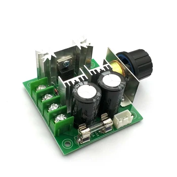 

12V~40V 10A PWM DC Motor Speed Control Switch Controller Volt Regulator Dimmer Electrical PCBA Assembly DC Motor Boards