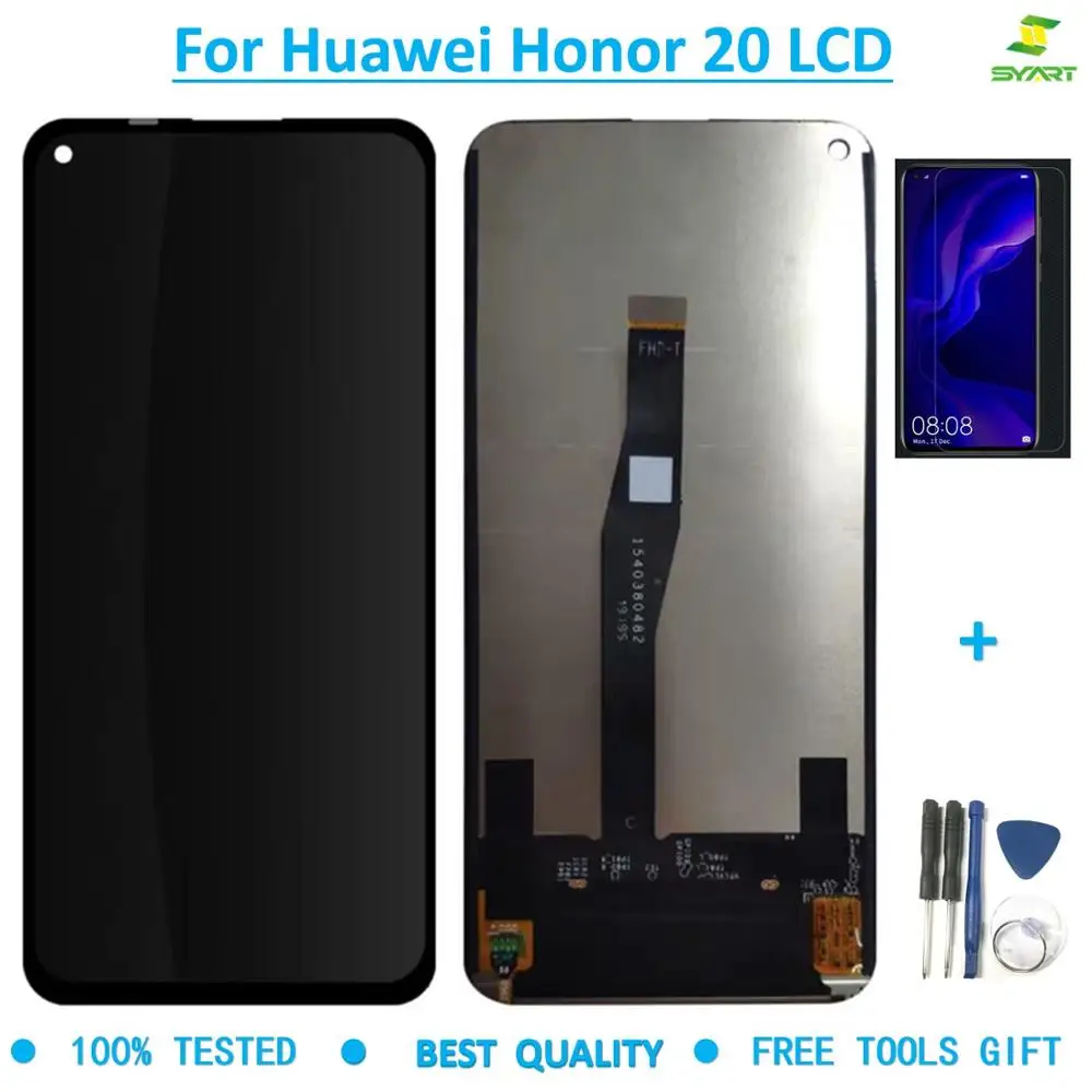 

Replacement lcd hight Quality For huawei honor 20 honor 20 cellphone touch panel screen for honor 20 lcds Digitizer parts