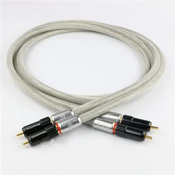

Taralabs prime M2 a-of 8N copper braided shielded interconnect cable with RCA plug